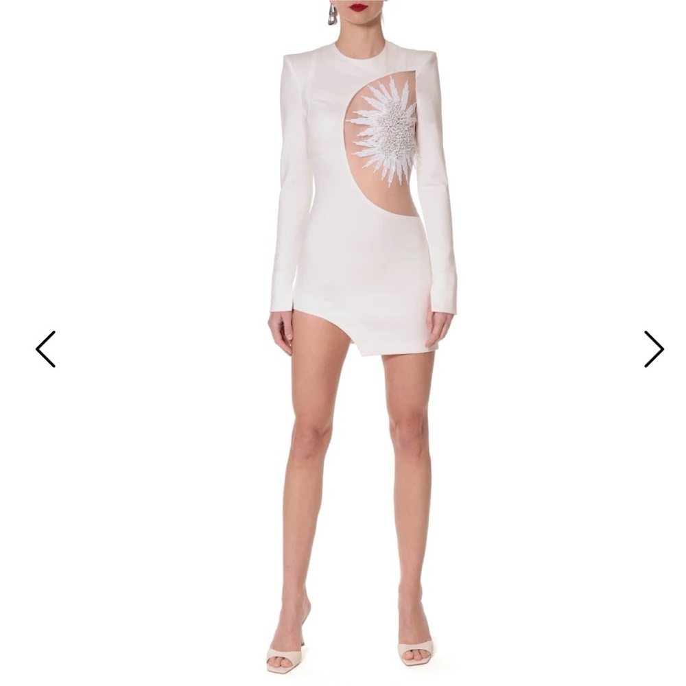 Sexy white dress